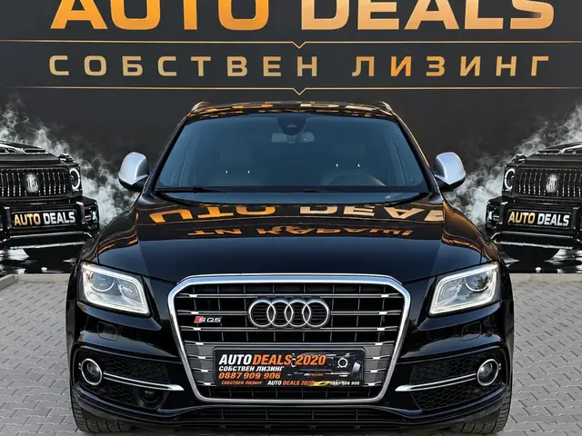 Audi SQ5 2014, черен