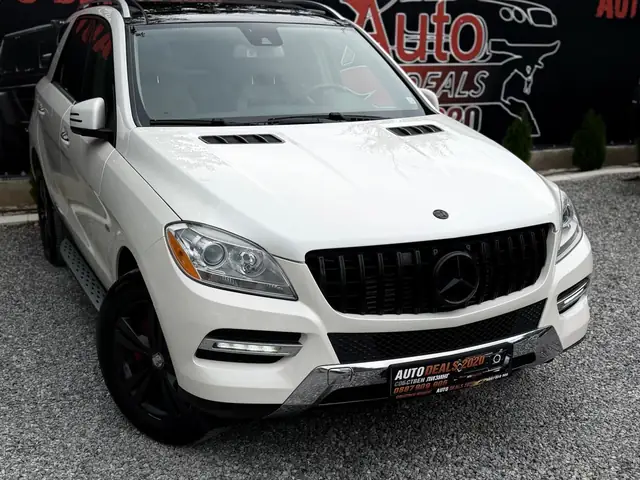 Mercedes-Benz ML 350 2014, бял
