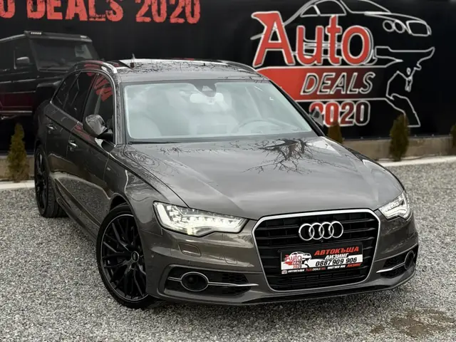 Audi A6 2013, тъмносив