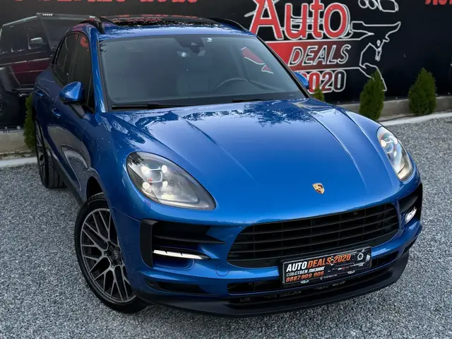 Porsche Macan 2019, син
