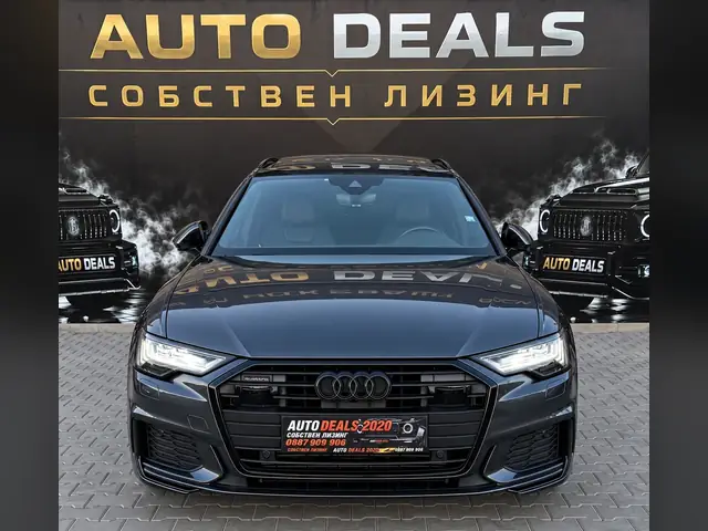 Audi A6 2021, тъмносив
