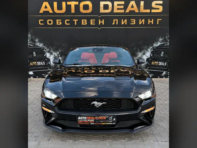 Ford Mustang 2019, черен