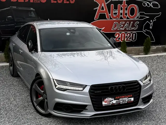 Audi A7 2015, тъмносив
