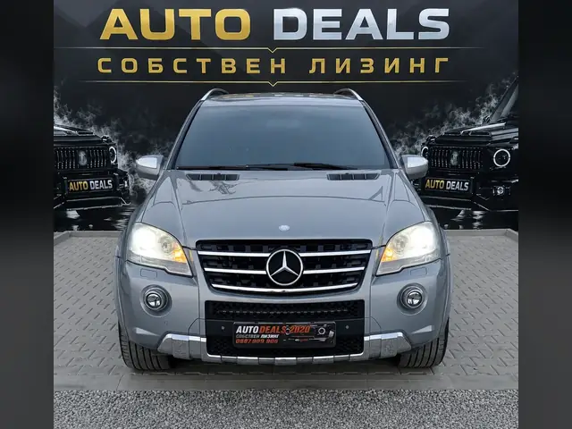 Mercedes-Benz ML 63 AMG 2009, сив
