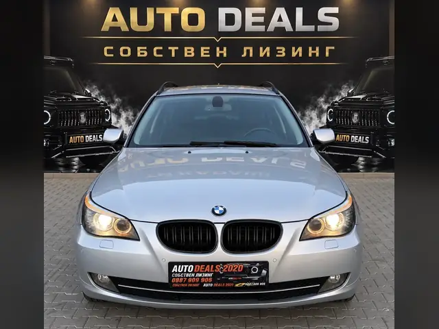 BMW 520 2009, сив
