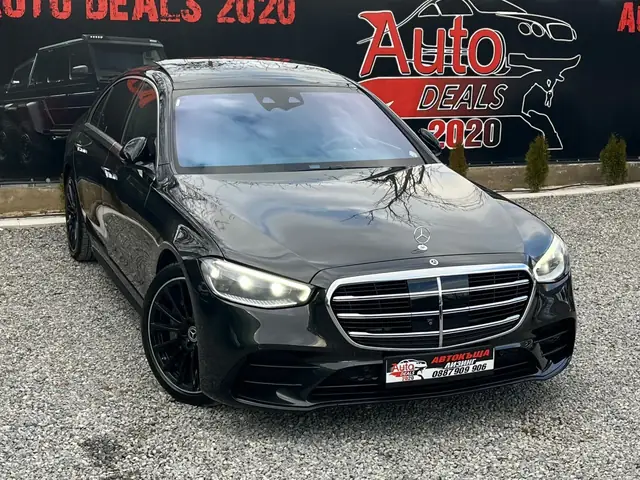 Mercedes-Benz S 400 2024, черен
