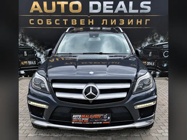 Mercedes-Benz GL 550 2015, тъмносив