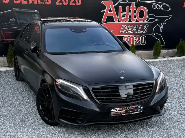 Mercedes-Benz S 550 2014, черен