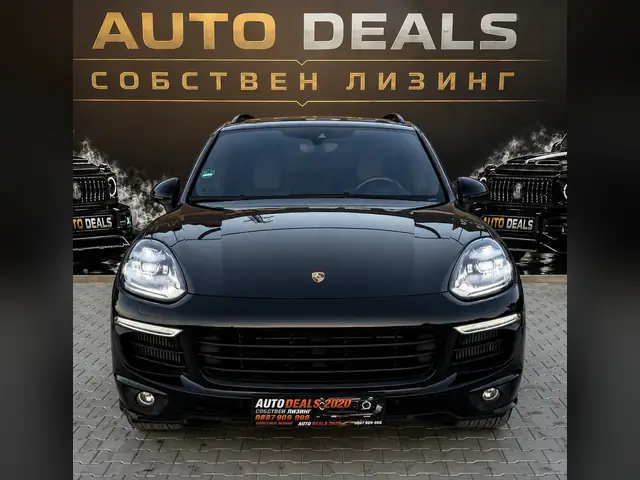 Porsche Cayenne 2016, черен