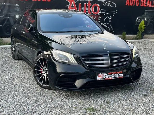 Mercedes-Benz S 350 2018, черен