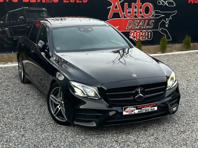 Mercedes-Benz E 220 2018, черен