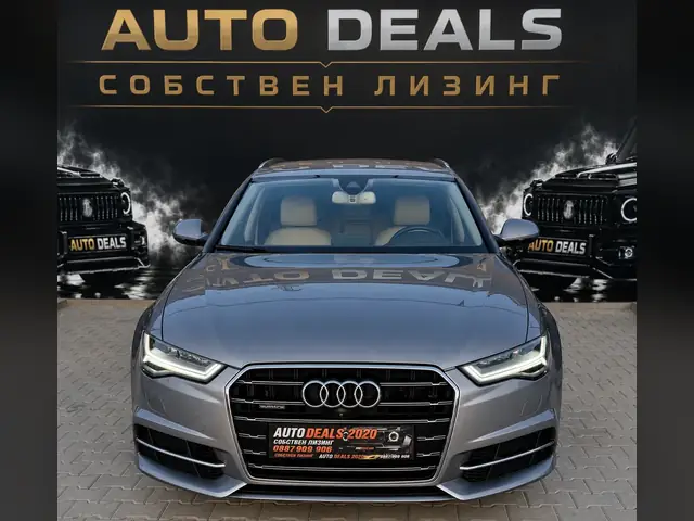 Audi A6 2017, сив