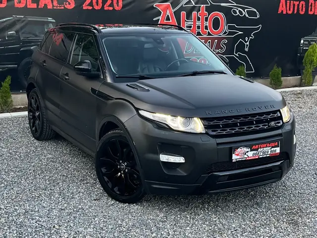 Land Rover Range Rover Evoque 2014, черен