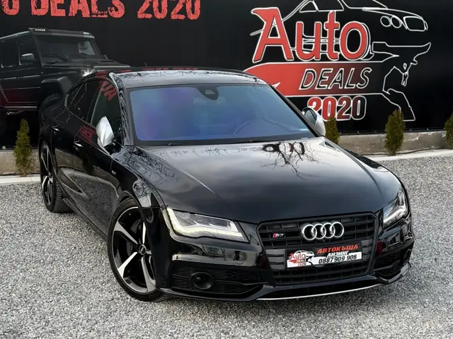 Audi S7 2014, черен