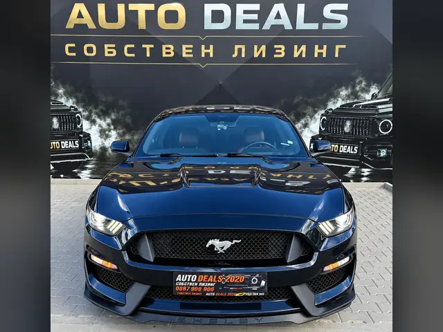 Ford Mustang 2015, черен