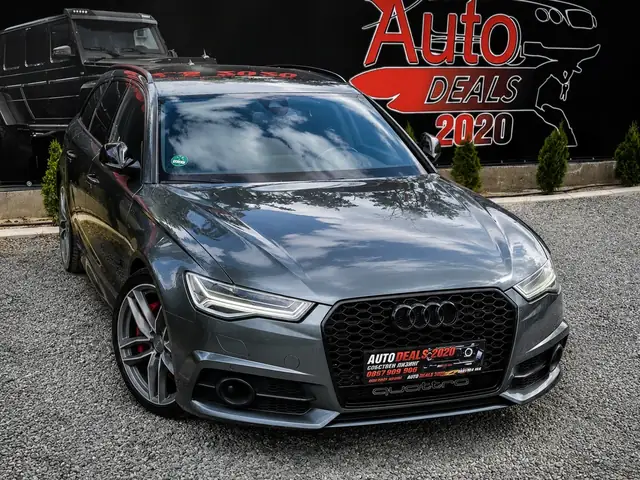 Audi A6 2016, тъмносив