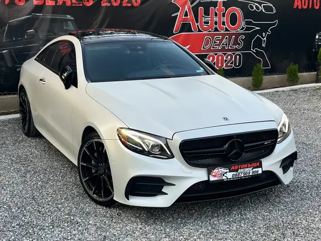Mercedes-Benz E 53 AMG 2020, бял
