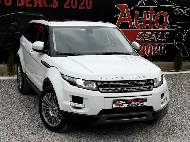 Land Rover Range Rover Evoque 2012, бял