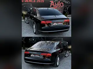 Audi A8 2015, черен, снимка 6 от 16