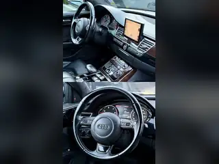 Audi A8 2015, черен, снимка 9 от 16