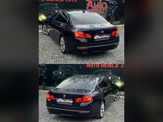 BMW 520 2016, тъмносин металик, снимка 4 от 12