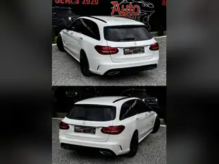 Mercedes-Benz C 220 2017, бял, снимка 6 от 17