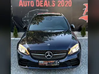 Mercedes-Benz C 300 2019, тъмносин металик, снимка 3 от 17