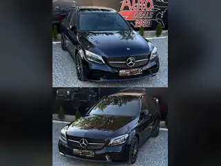 Mercedes-Benz C 300 2019, тъмносин металик, снимка 4 от 17