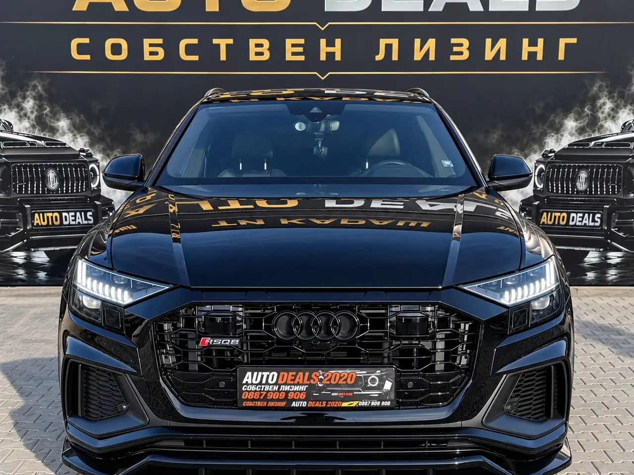 Audi Q8 2019, черен
